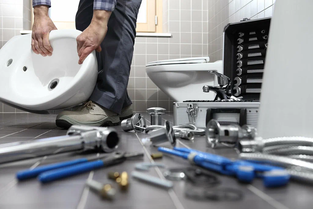 Professional bathroom plumbing repair in Cupertino